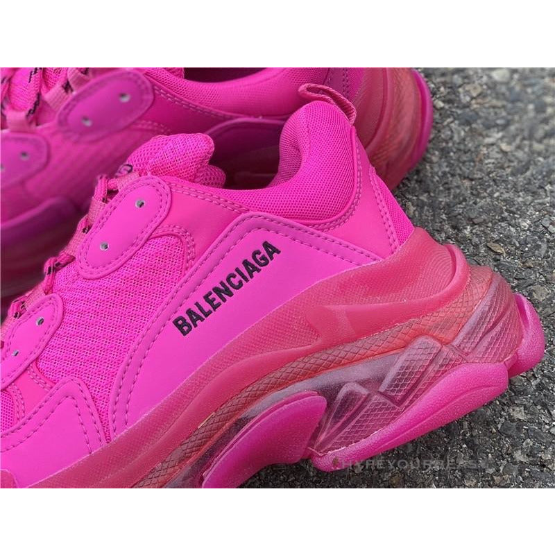 BCG Triple S Sneakers Pink