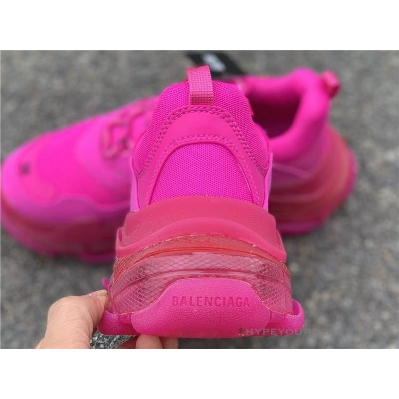 BCG Triple S Sneakers Pink