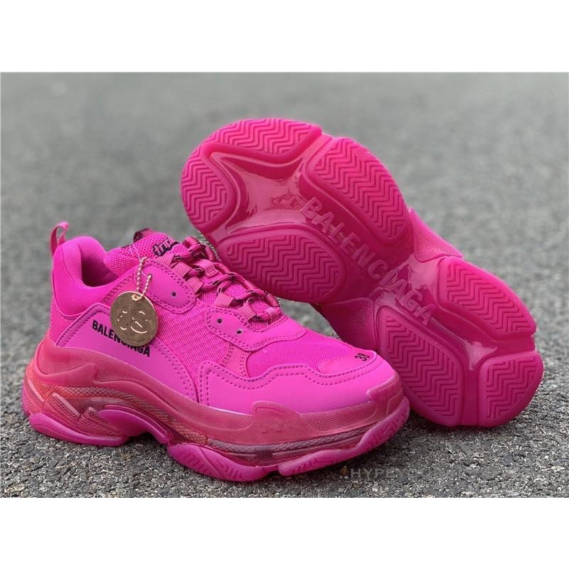BCG Triple S Sneakers Pink