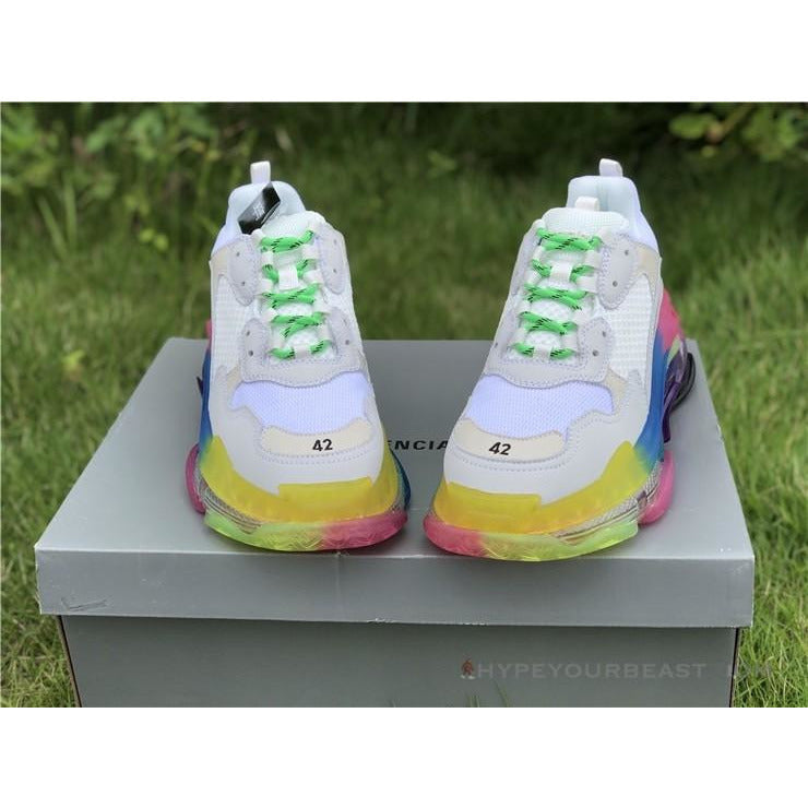 BCG Triple S Rainbow Sole