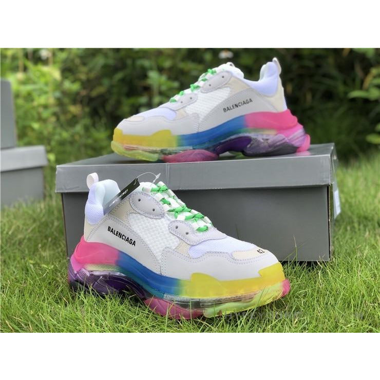 BCG Triple S Rainbow Sole