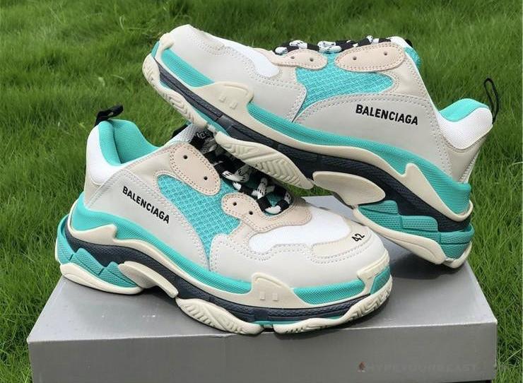 BCG Triple S White Green