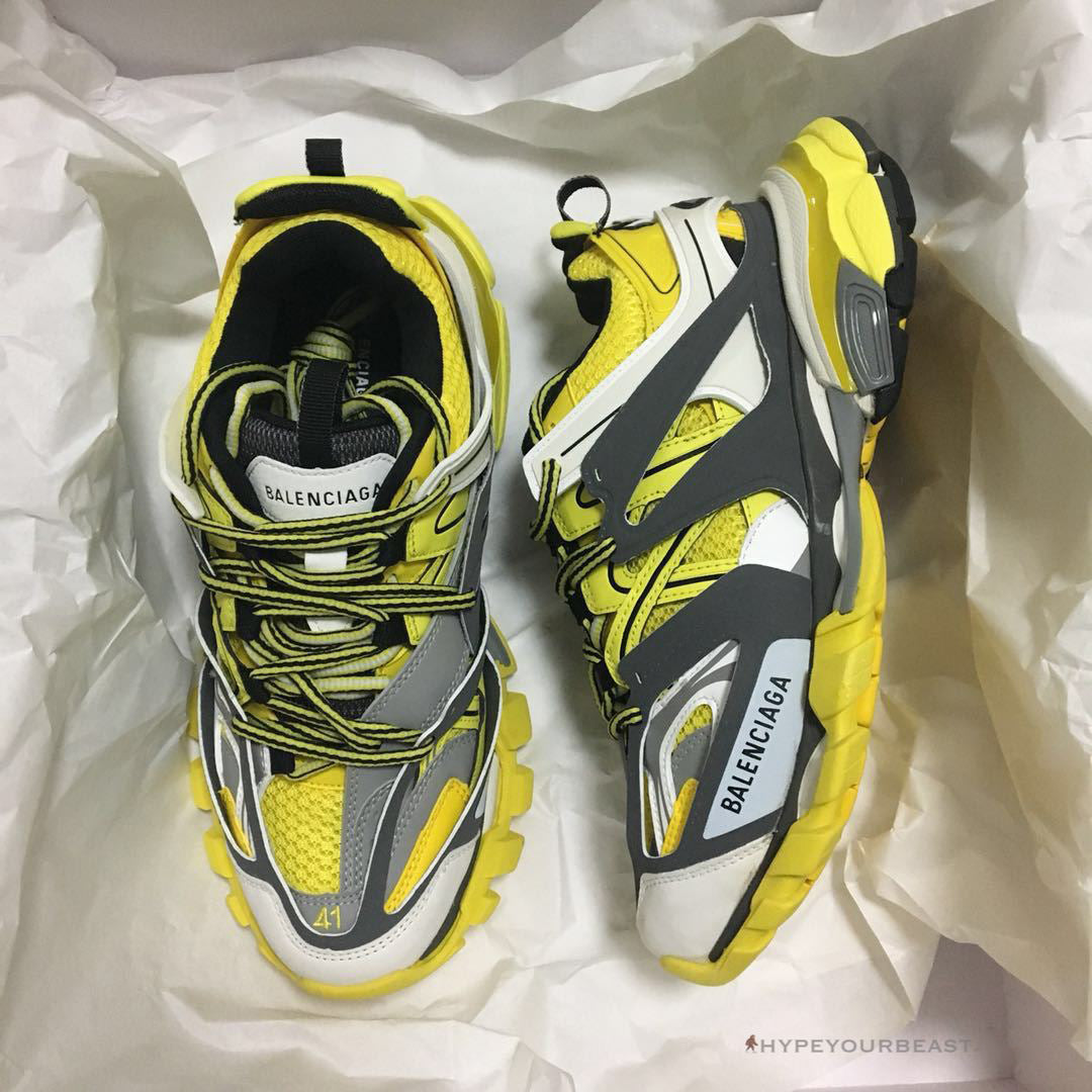 BCG Track Sneakers Yellow Black White