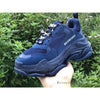 BCG Triple S Clear Sole Navy Blue