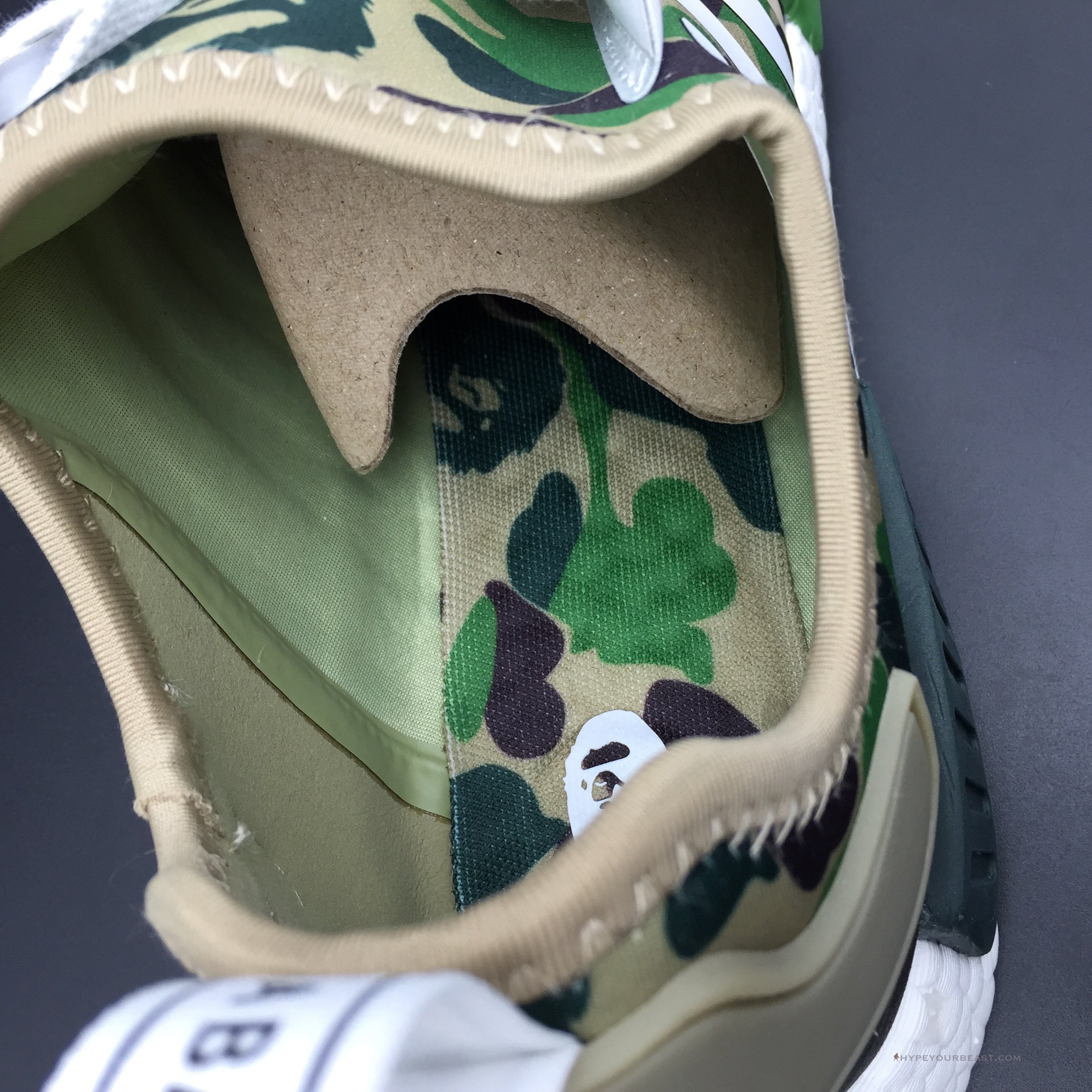 Bape X Adidas NMD Green Camo