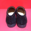 CL Black Spikes Orlato Flat Red Bottom