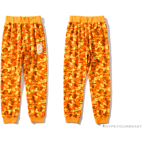 BAPE x PUBG Joint PUBG PUBG Eating Chicken Orange Camouflage Pants