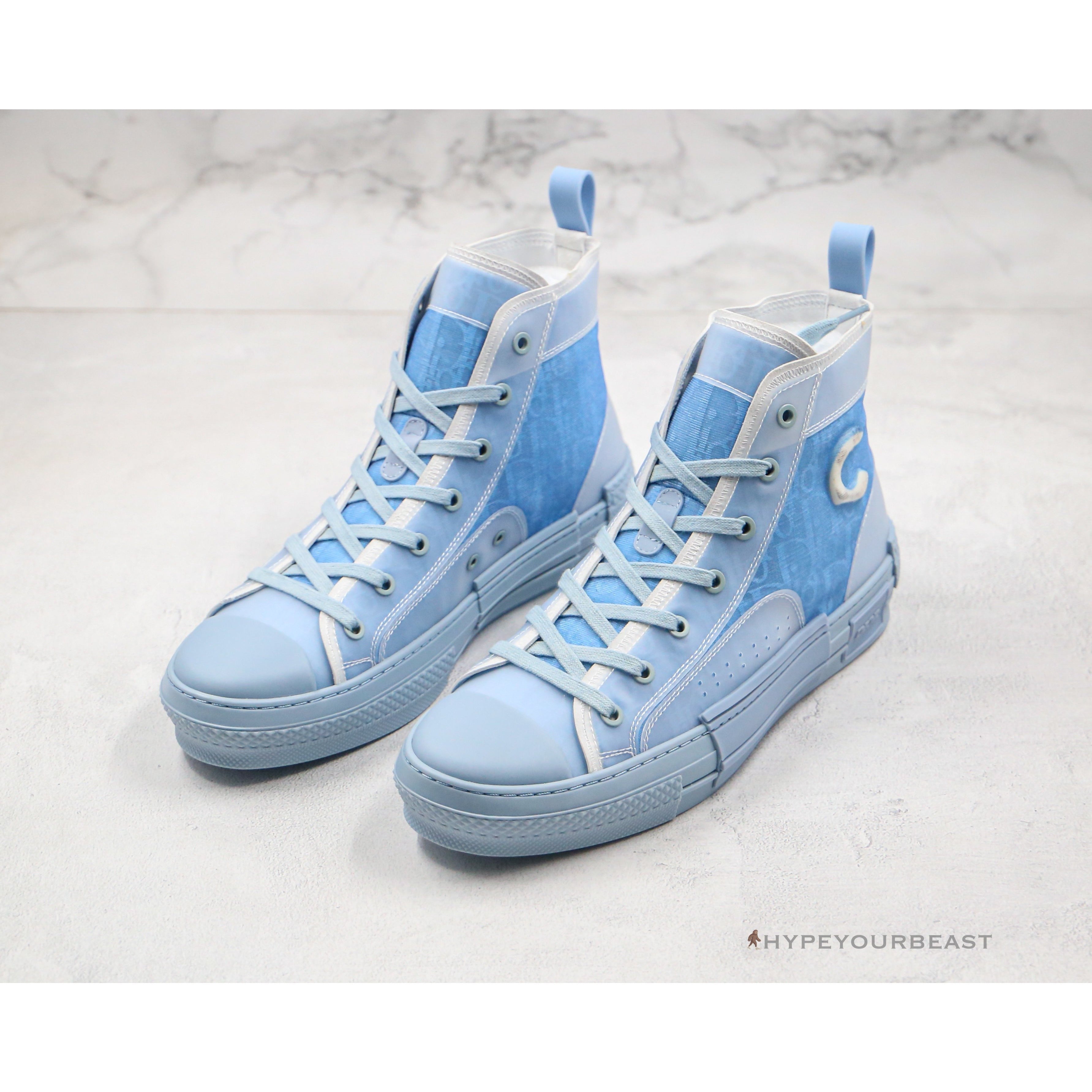 Dior B23 High Daniel Arsham Light Blue