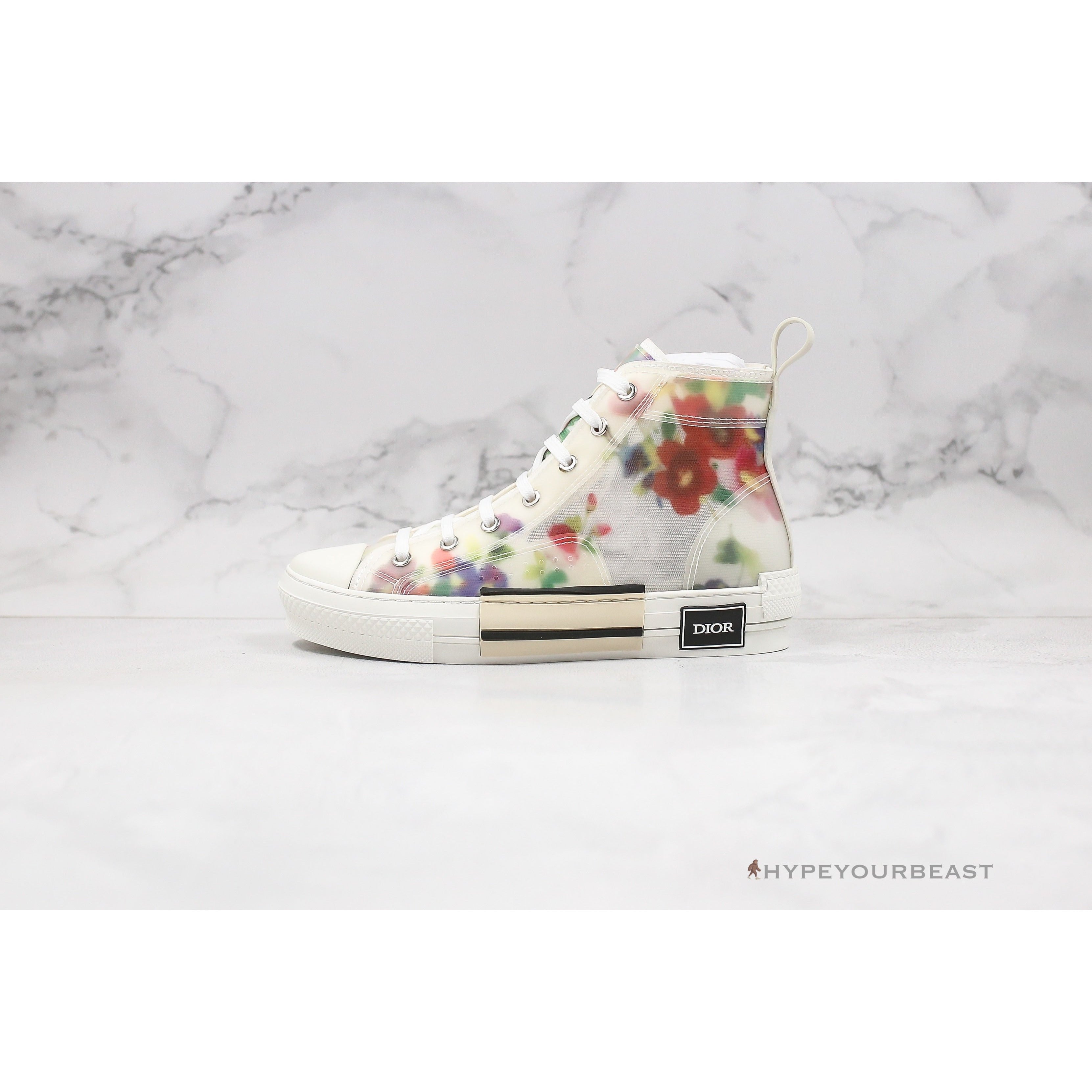 Dior B23 High Top Flowers