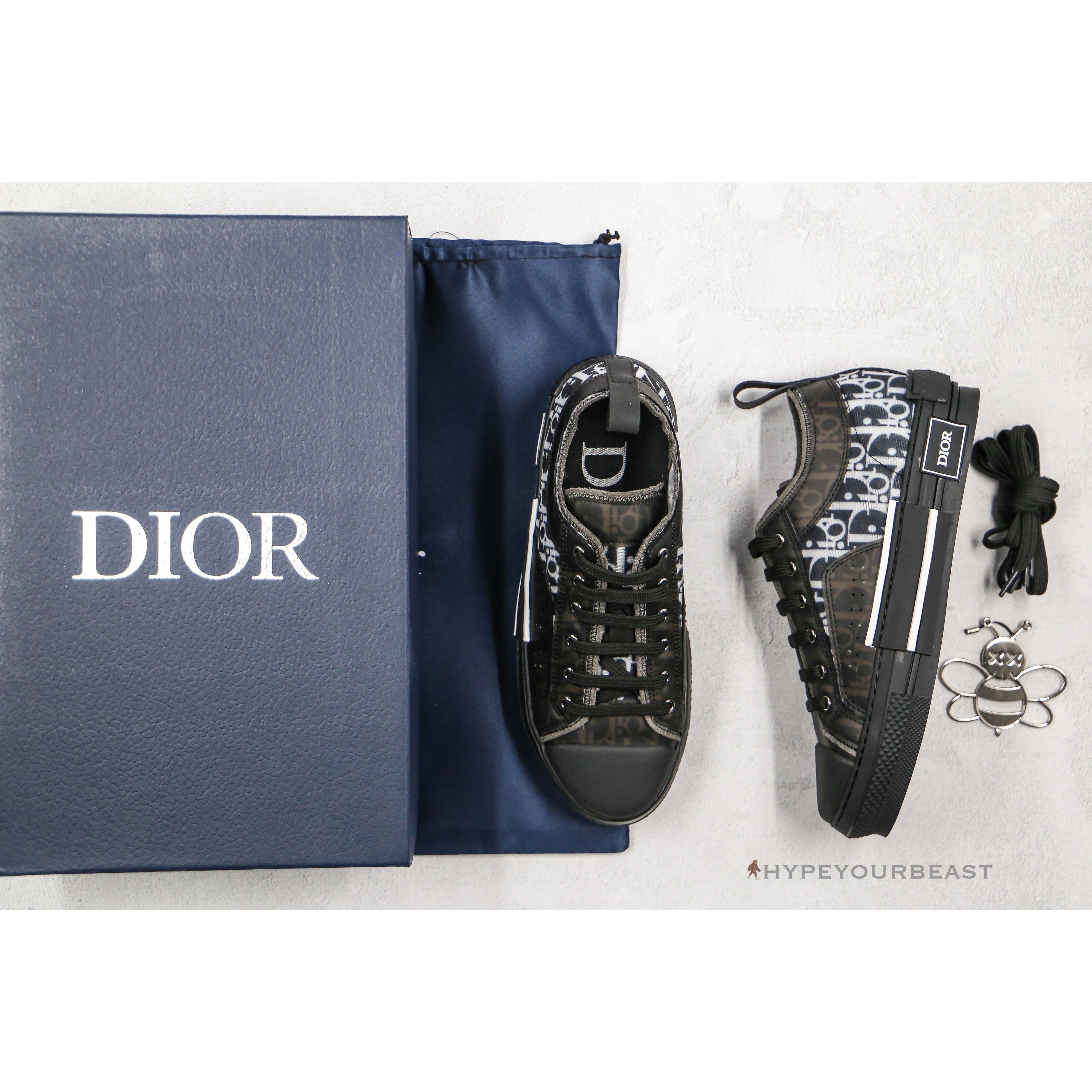 Dior B23 Low Black White
