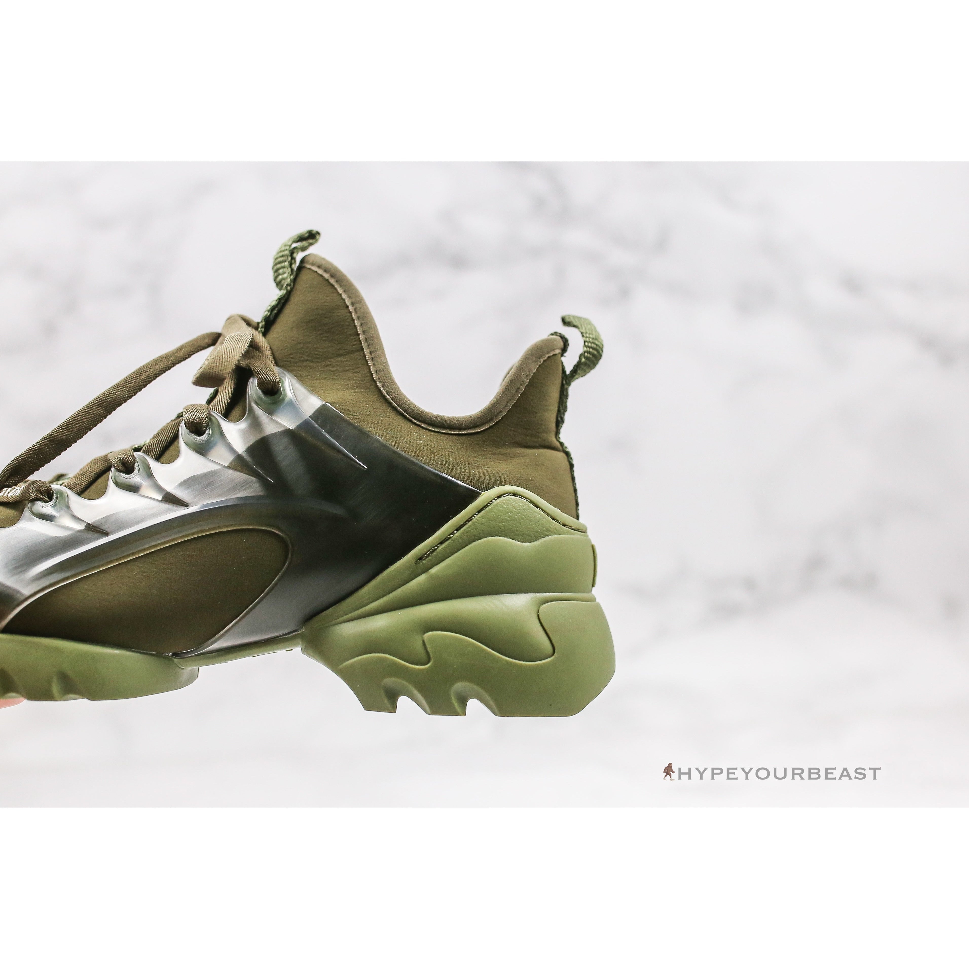 Dior D-Connect Sneakers Green