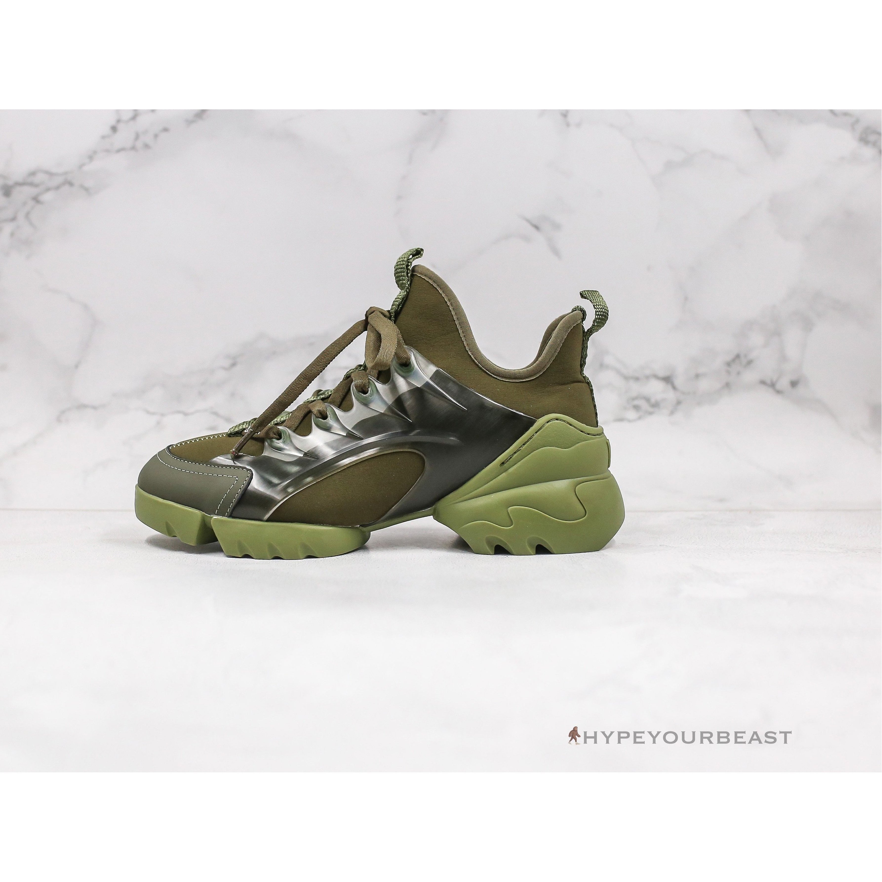 Dior D-Connect Sneakers Green
