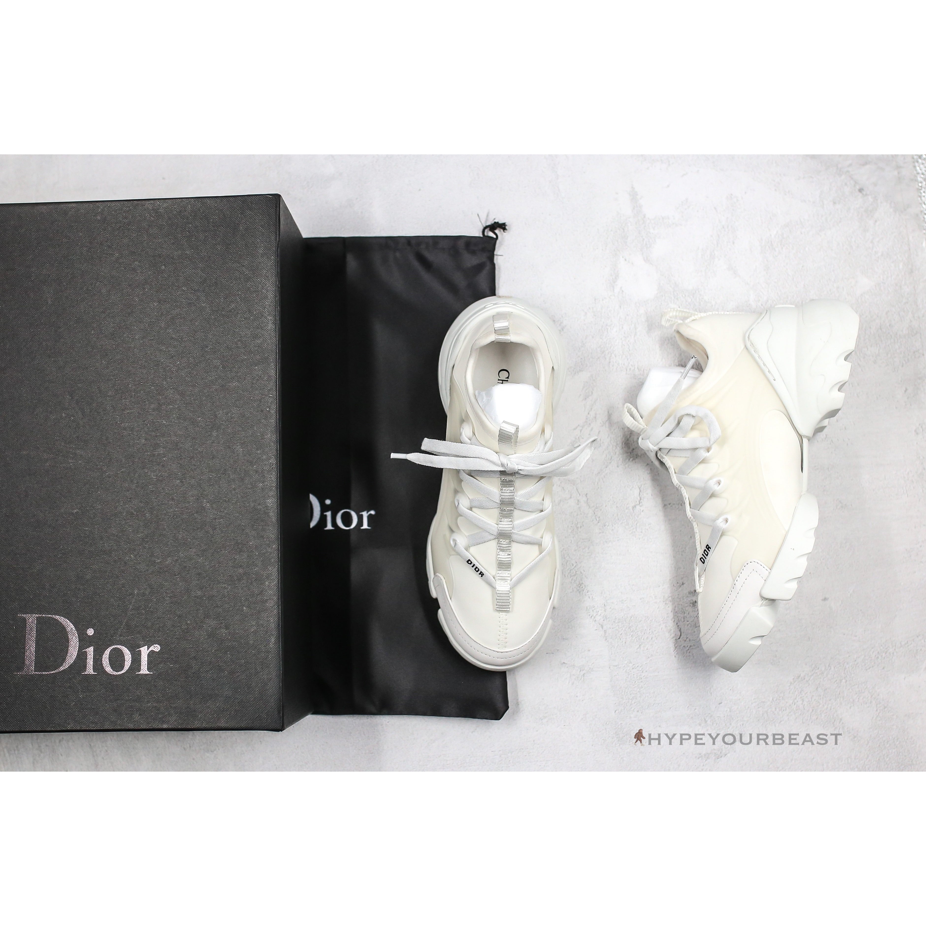 Dior D-Connect Sneakers White