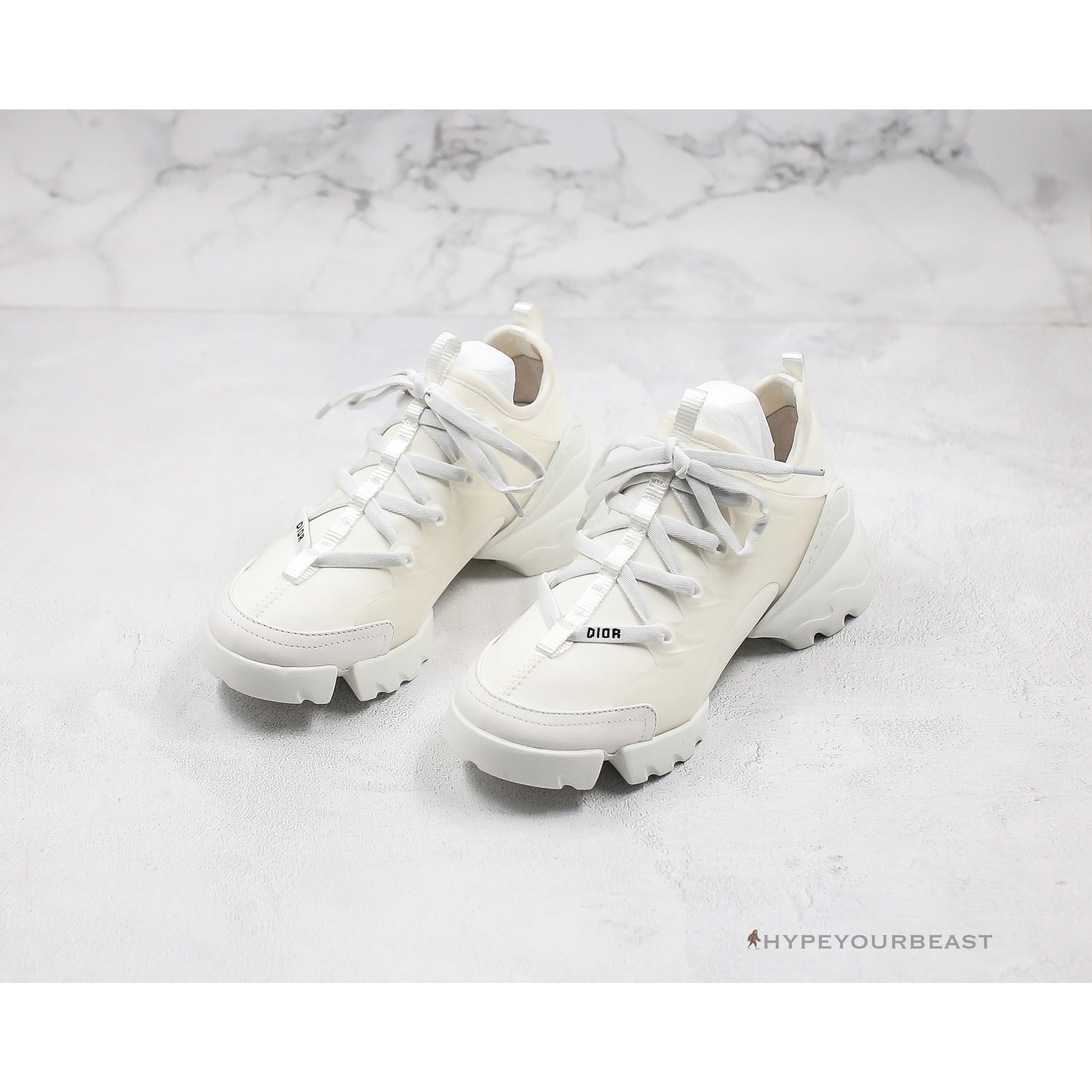 Dior D-Connect Sneakers White