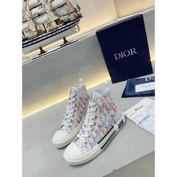 Dior B23 High Top Multicolor Oblique