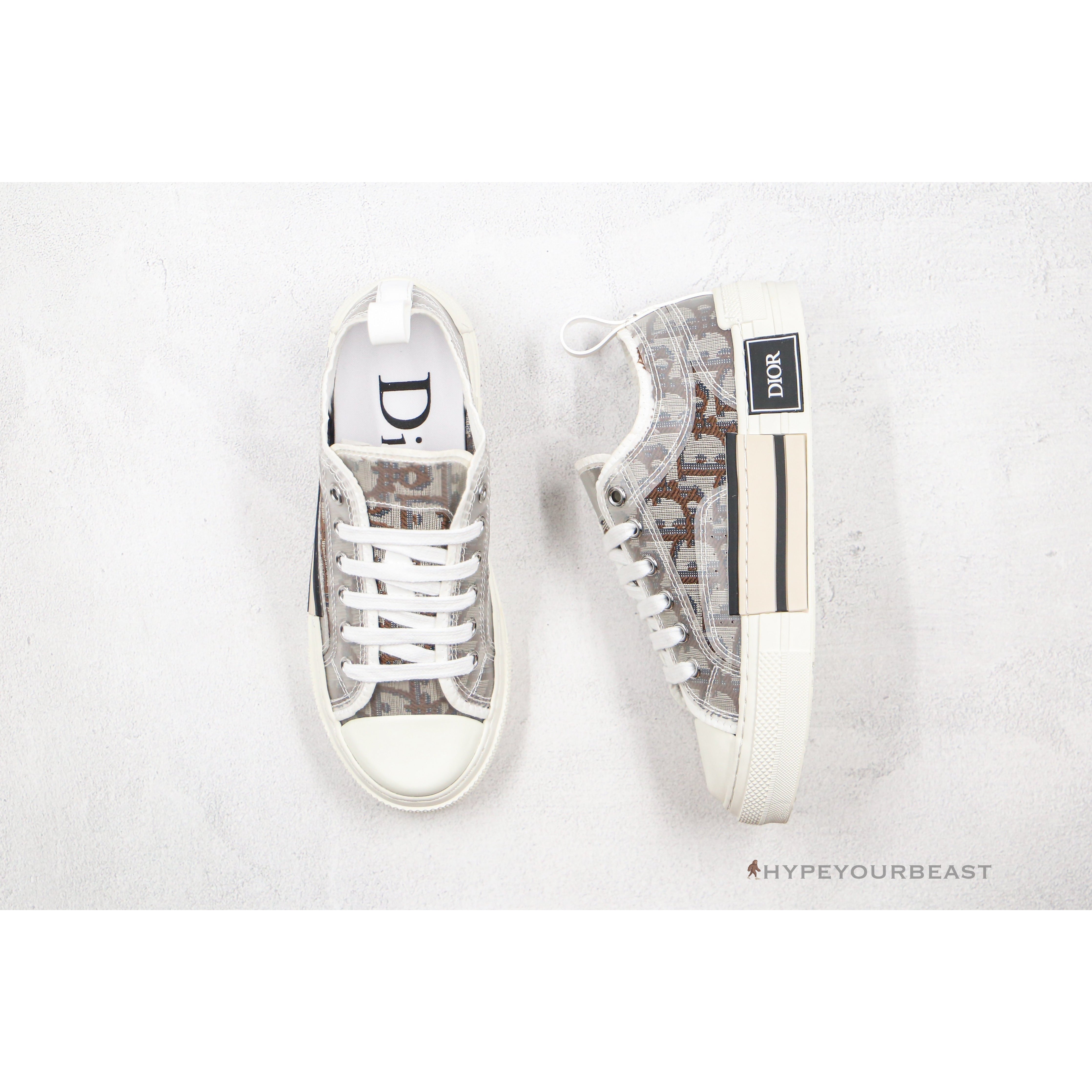 Dior B23 Low White Brown