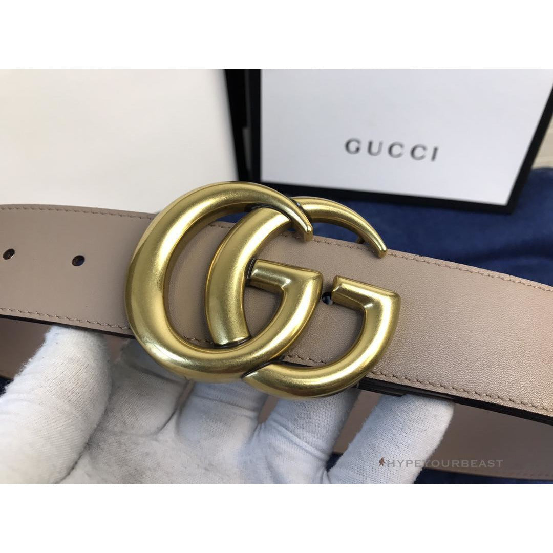 GC Belt Grey Gold Buckle