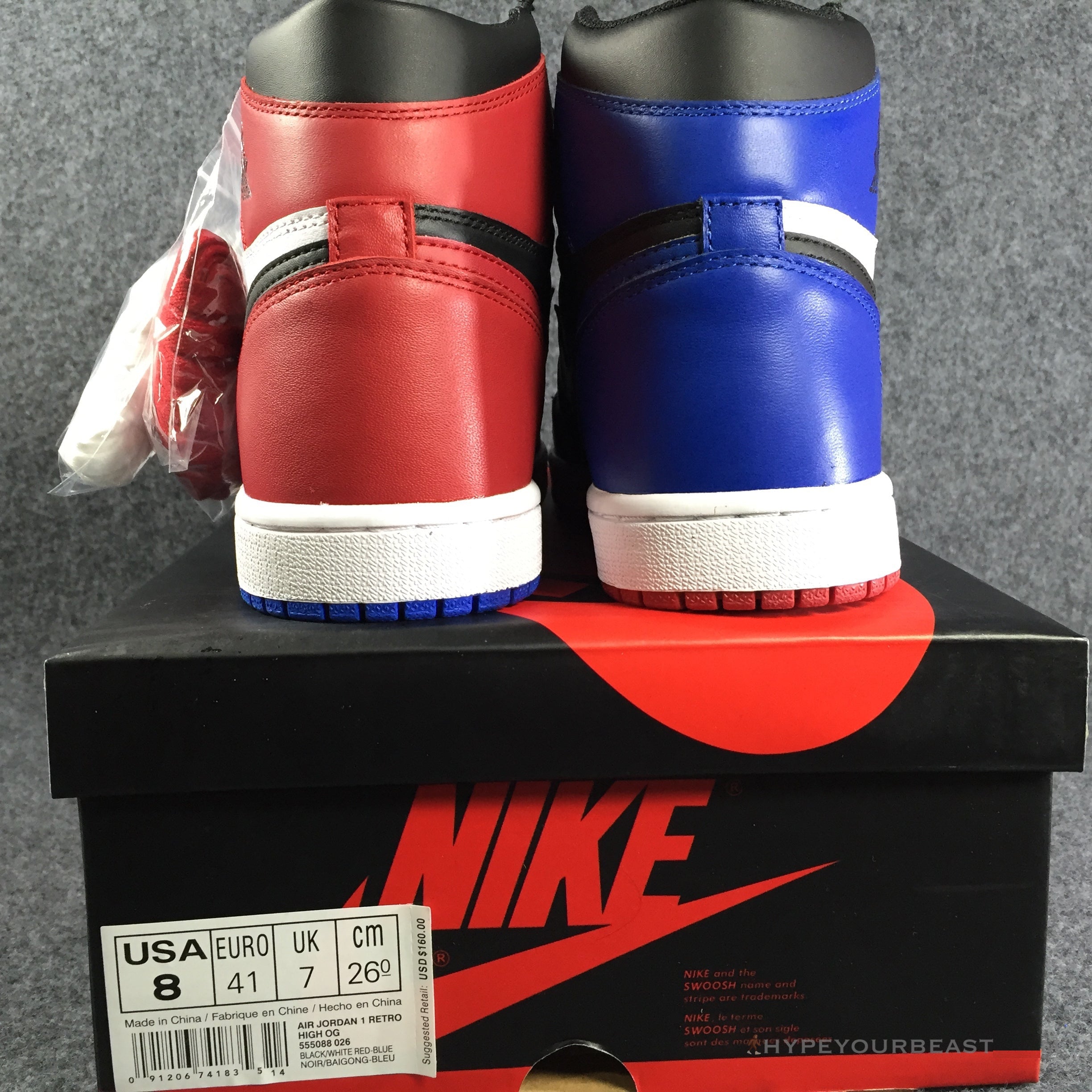 OG Top 3 Air Jordan 1 Retro High OG Hypeyourbeast Hybkicks