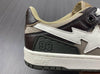 Bape Sta Low Top Sneakers 'Brown Leather'