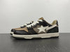 Bape Sta Low Top Sneakers 'Brown Leather'