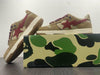 Bape Sta Low Top Sneakers 'Brown Red'