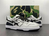 Bape Sta Low Top Sneakers 'White Metallic Silver'