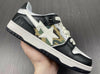 Bape Sta Low Top Sneakers 'Navy Camo'