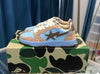 Bape Sta Low Top Sneakers Clay Blue