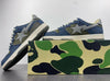 Bape Sta Low Top Sneakers 'Blue Green'