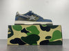 Bape Sta Low Top Sneakers 'Blue Green'