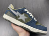 Bape Sta Low Top Sneakers 'Blue Green'