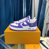 Off White X Nike Air Force 1 Low Purple