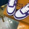 Off White X Nike Air Force 1 Low Purple