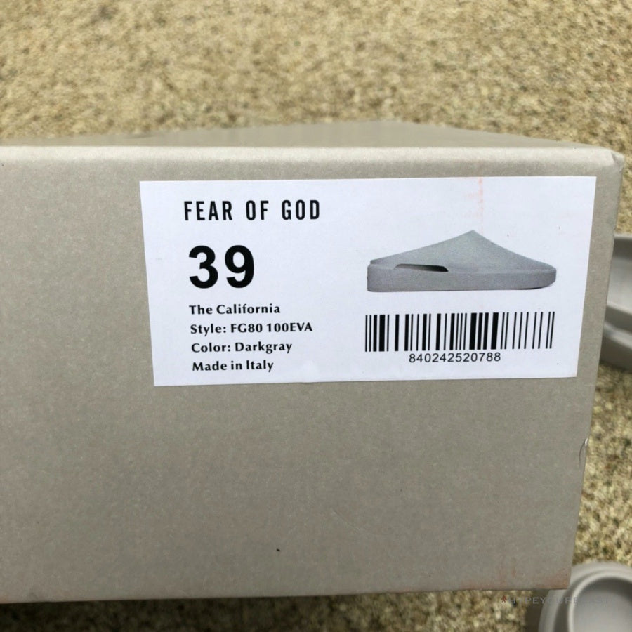 Fear Of God 7th The California Grey