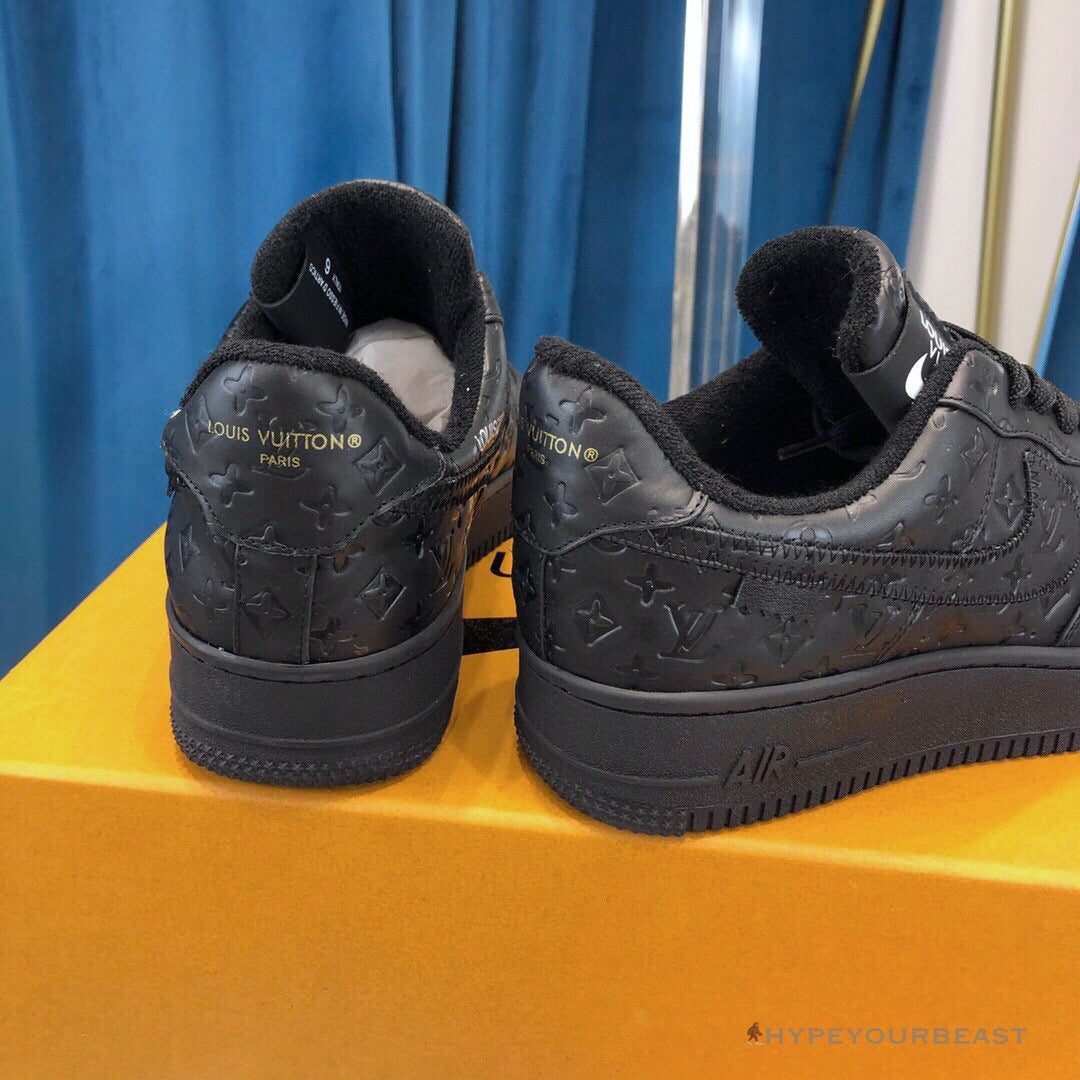 Off White X Nike Air Force 1 Low Black