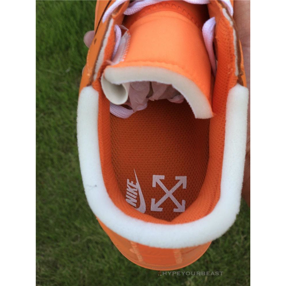 Off White X Nike Air Force 1 Low "Orange"