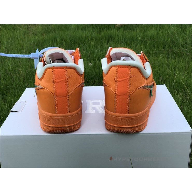 Off White X Nike Air Force 1 Low "Orange"