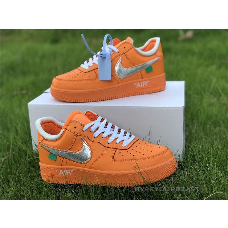 Off White X Nike Air Force 1 Low "Orange"