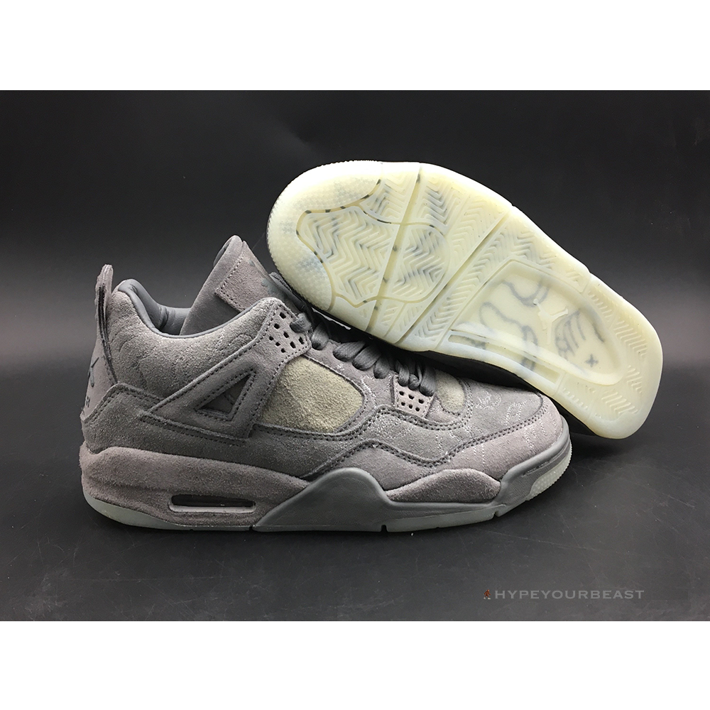 Jordan 4 X KAWS Gray