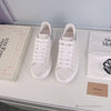 Alexander McQueen White / Silver Heel