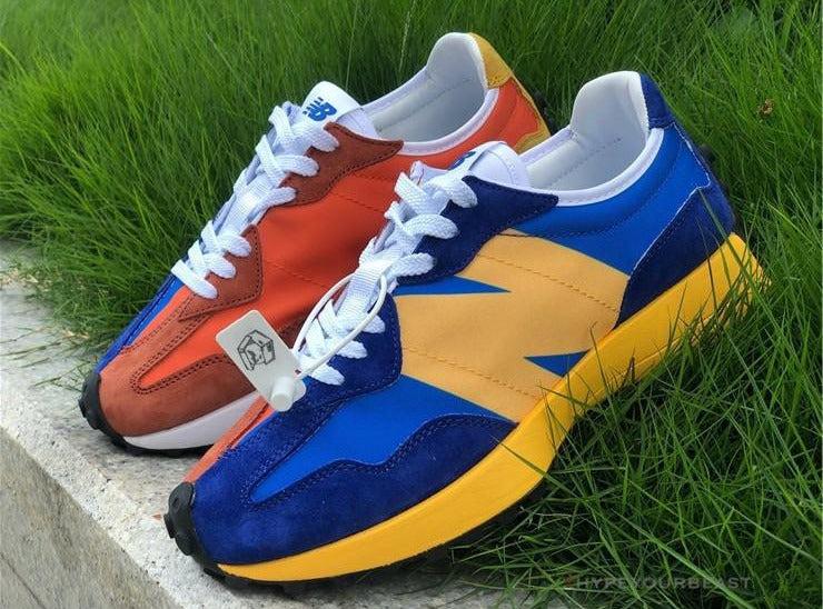 New Balance 327 'Marine Blue Orange'