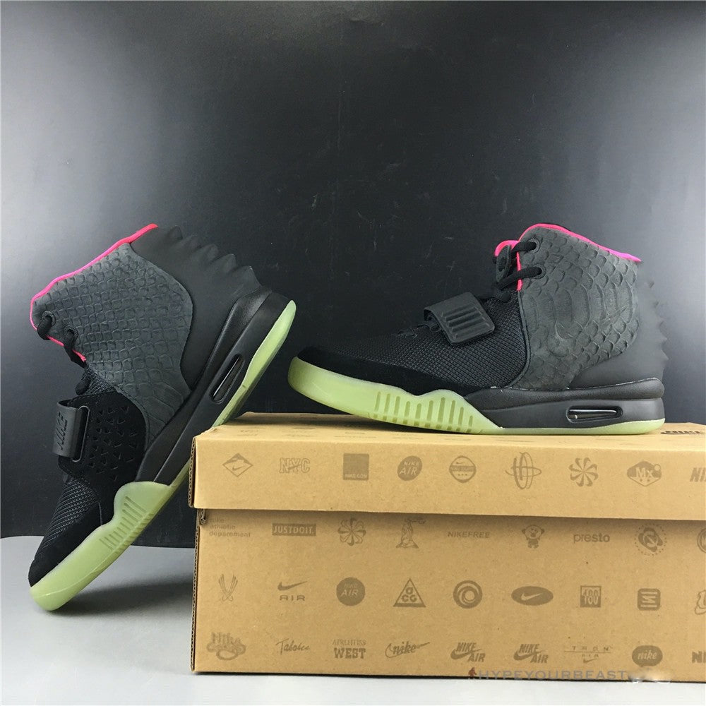 Nike Air Yeezy NRG Black Solar Red