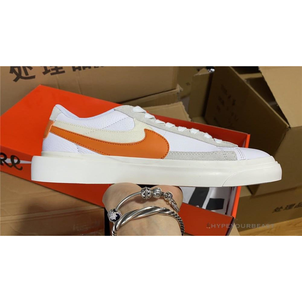 Nike X Sacai Blazer Low Orange White