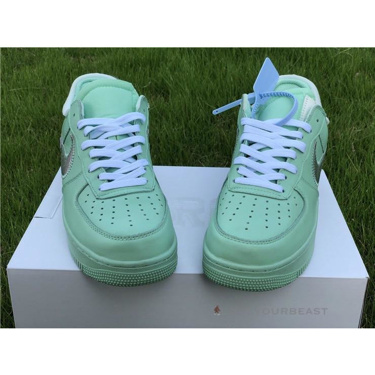 Off White X Nike Air Force 1 Low "Turquoise"