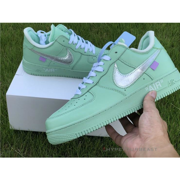 Off White X Nike Air Force 1 Low "Turquoise"