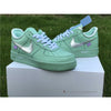 Off White X Nike Air Force 1 Low "Turquoise"