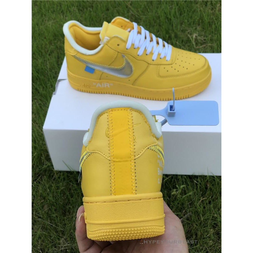 Off White X Nike Air Force 1 Low "Yellow"