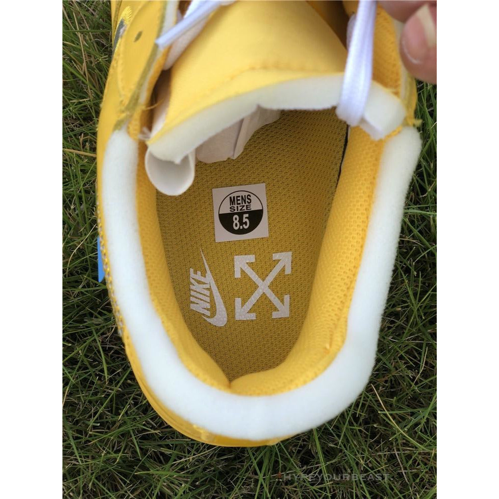 Off White X Nike Air Force 1 Low "Yellow"