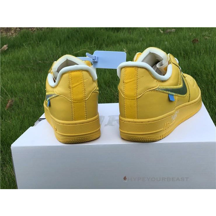 Off White X Nike Air Force 1 Low "Yellow"