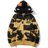 Bape Camo Hoodie Yellow